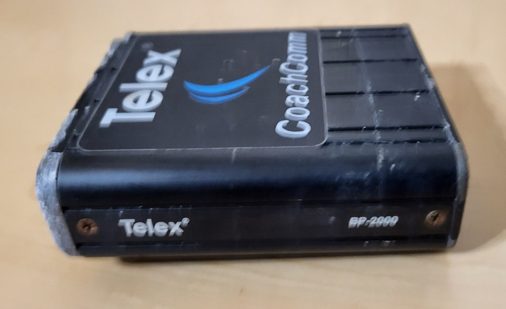 Telex BP-2000 2-Channel Wired Intercom Beltpack