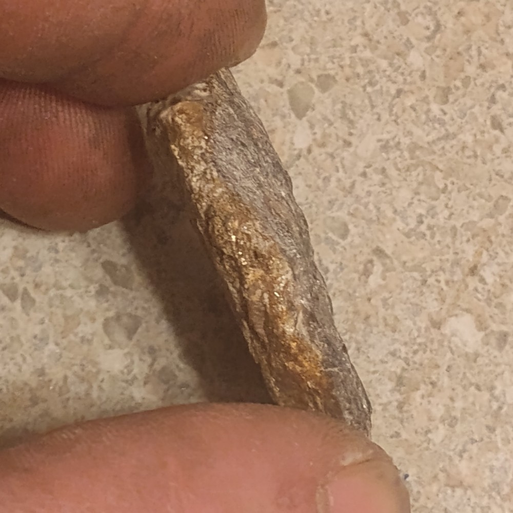 Native Gold and Platinum in quartz specimen