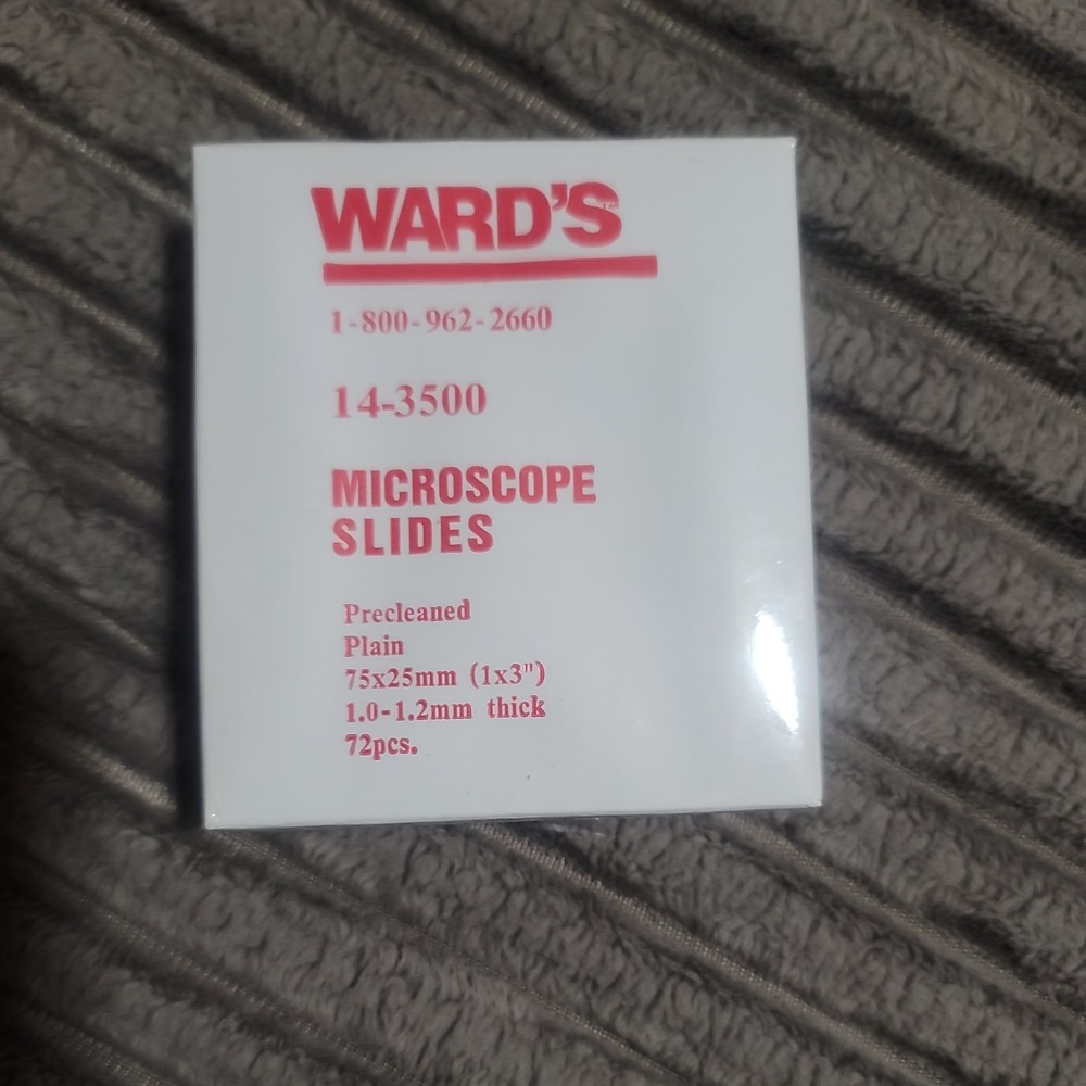 Microscope Slides 75mm x 25mm  Wards