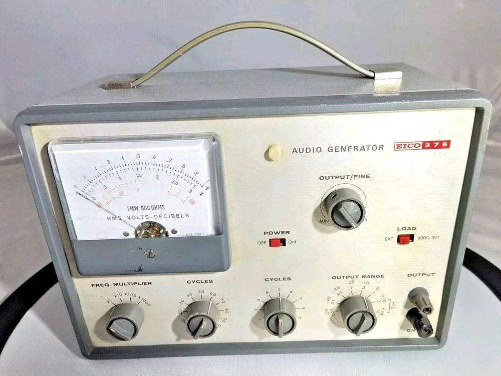 EICO 378 Audio Generator-TESTED WORKING