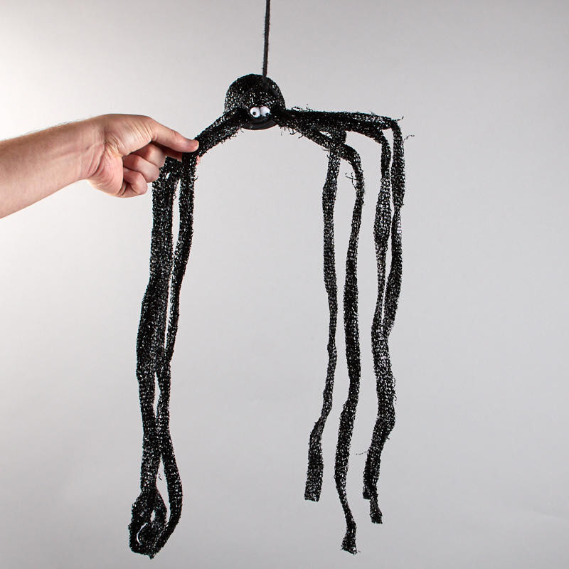 Giant 20" Decorative Hanging Halloween Glitzy Spider