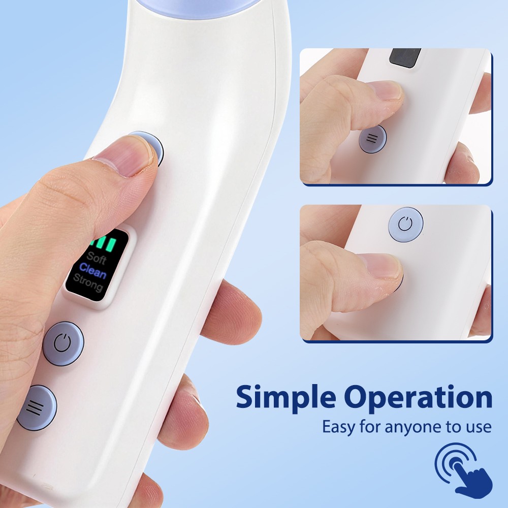 Electronic Tonsil Stone Remover Kit with LED Light & 3 Adjustable Suction Modes