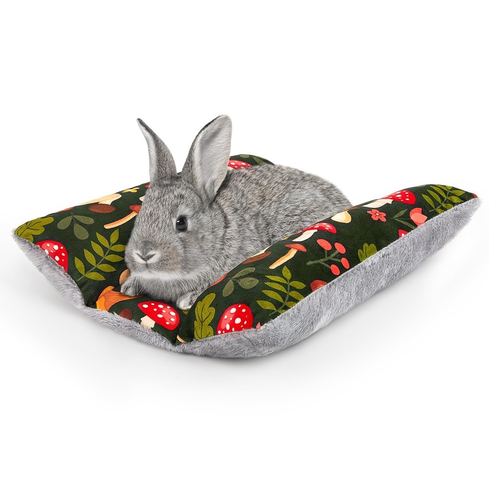 Soft Rabbit Bed Plush Cushion Washable Small Pet Sleeping Mat