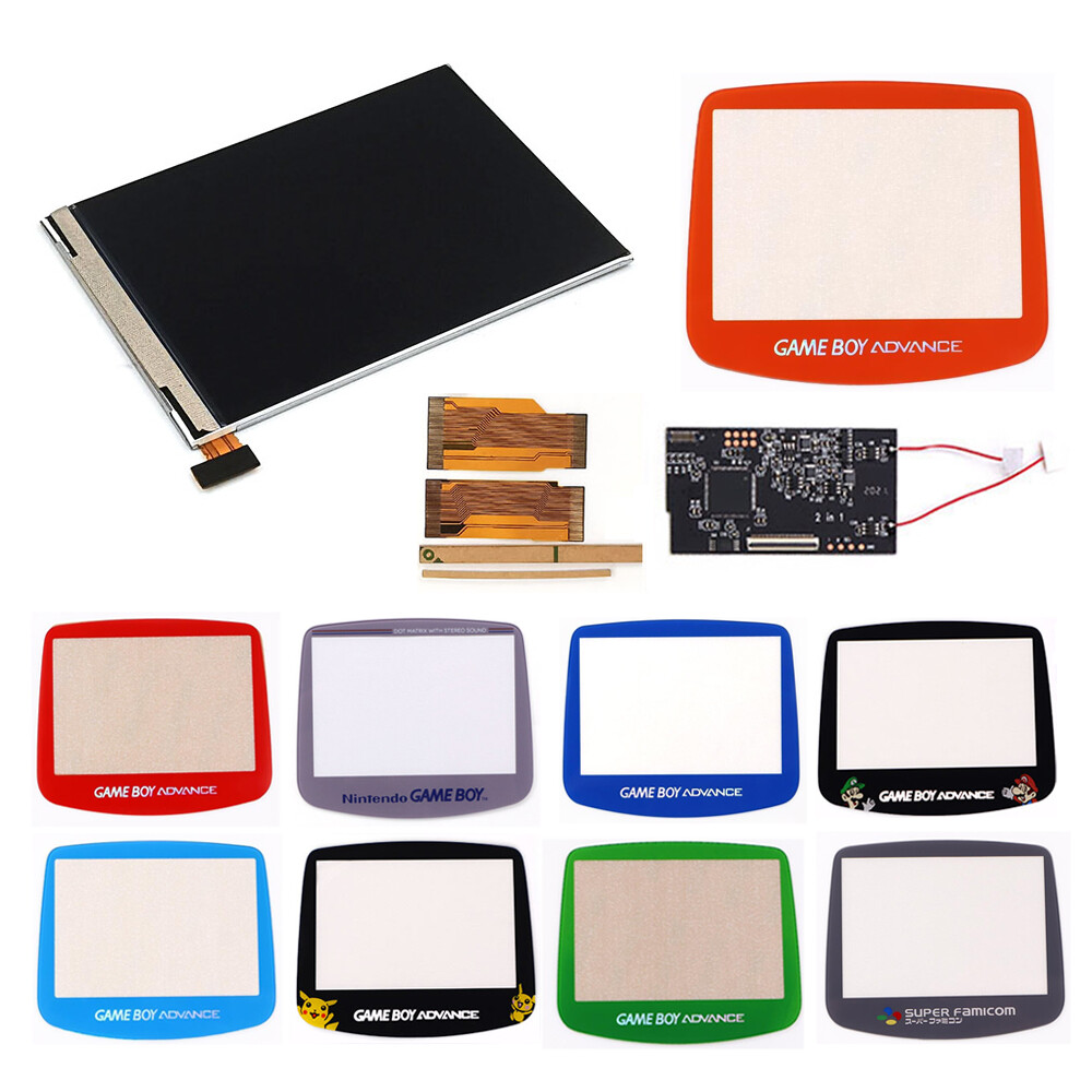 Multi Screen GBA V2 IPS Backlight LCD Backlit Mod For Game Boy Advance No Solder