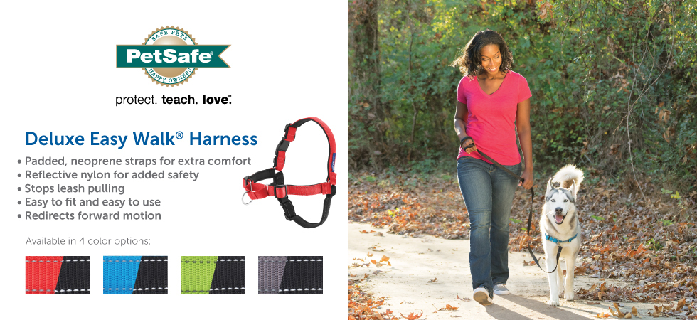 PetSafe Deluxe EasyWalk Harness Small Ocean