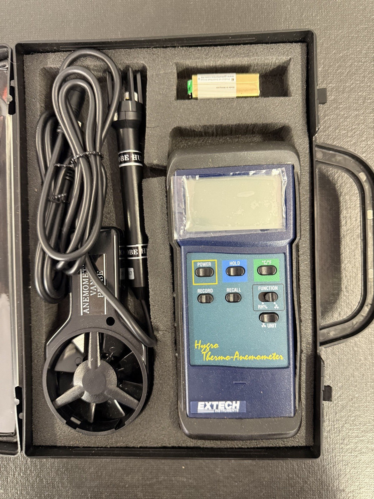 Extech 407412 Hygro Thermo-Anamometer