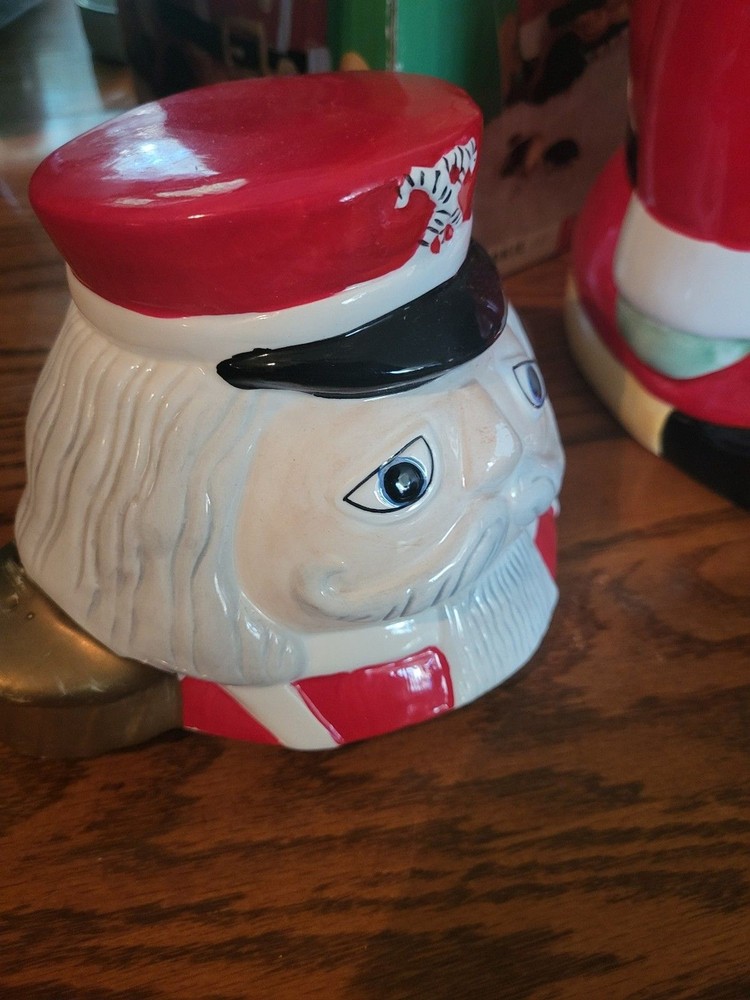1997 Gibson Housewares Nutcracker Christmas Cookie Jar