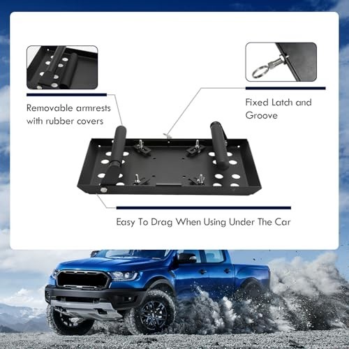 Universal Bottle Jack Base Plate Stabilizer, Adjustable Landing Pad, 20 Ton Max
