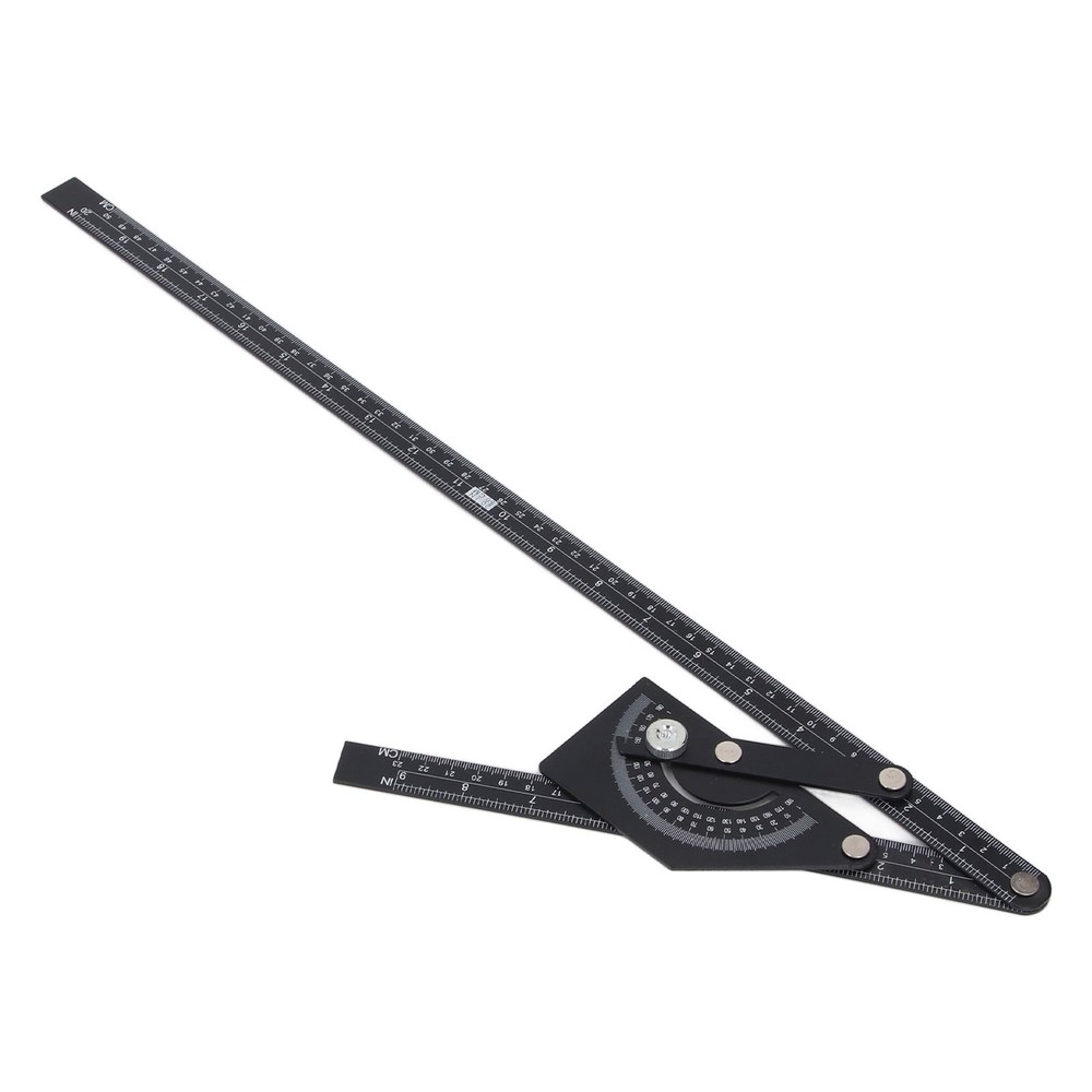 Universal Bevel Protractor Aluminum Angle Finder For Woodworking