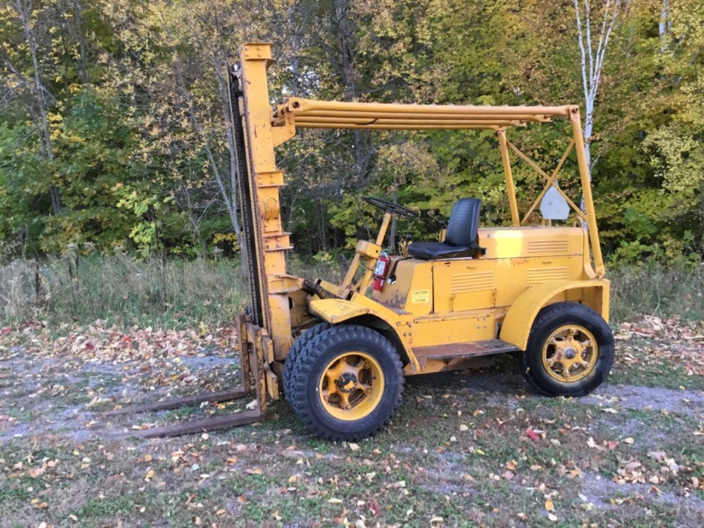 1953 CLARK PLANELOADER- ALL TERRAIN FORKLIFT-