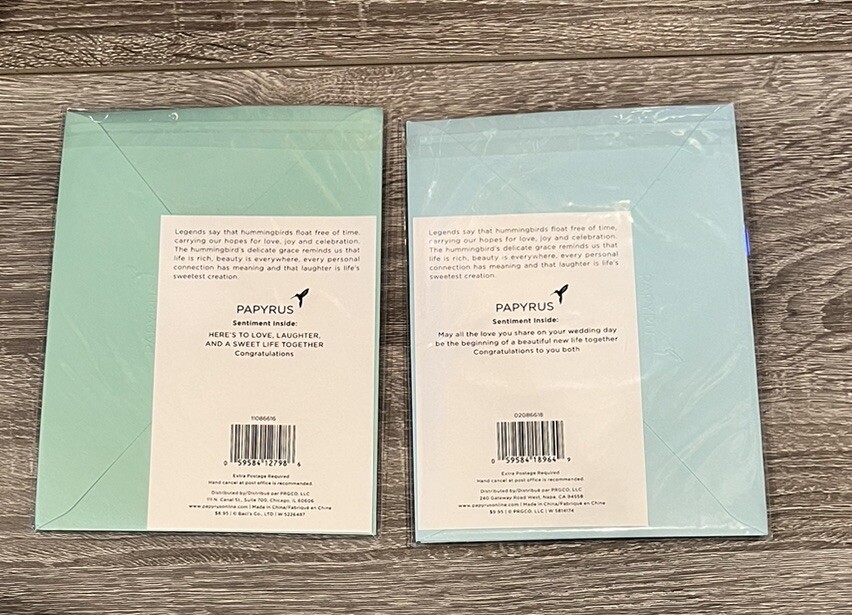 Wedding - Variety pack of 2 by Papyrus