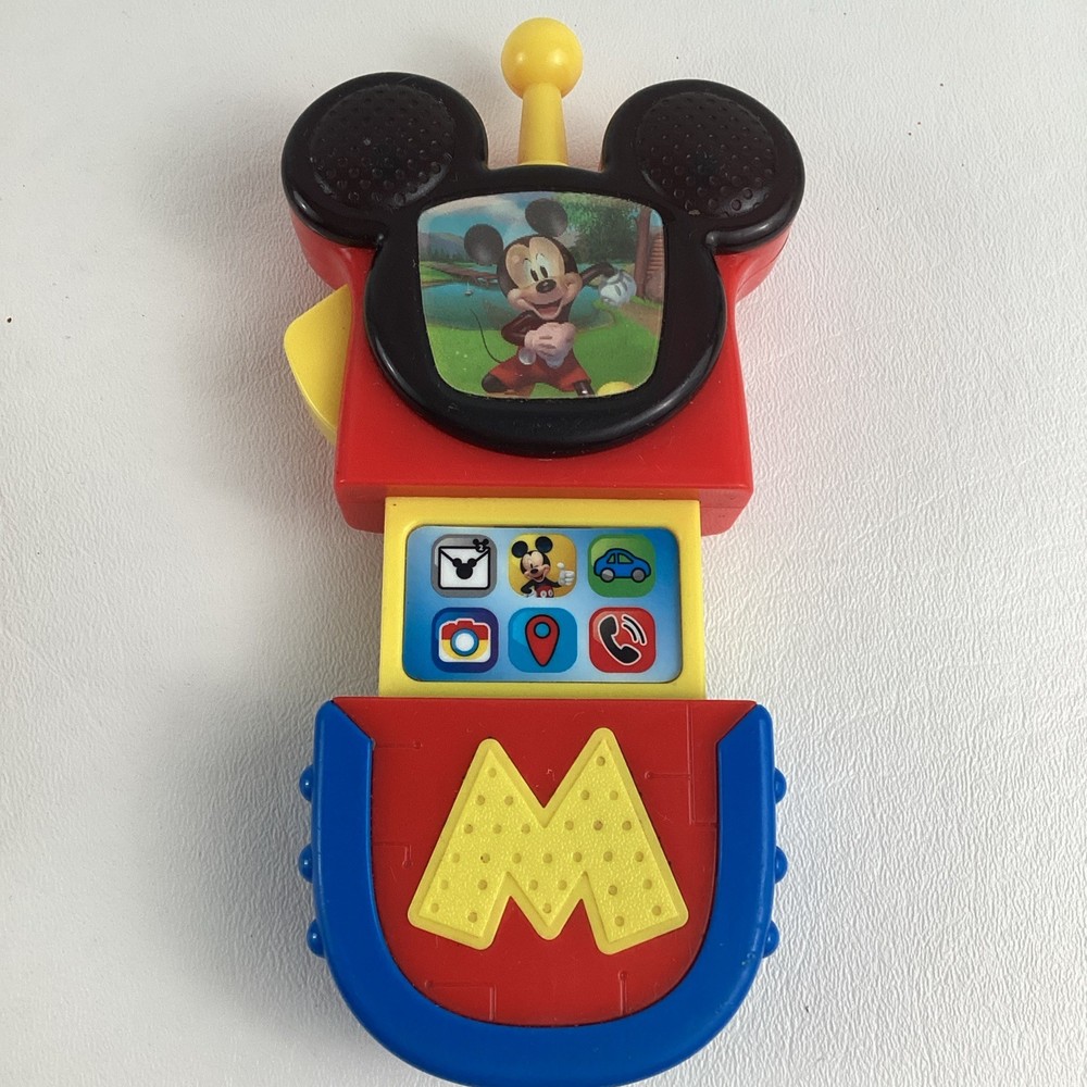Disney Junior Mickey Mouse Funhouse Walkie Communicator Mouseketool Screwdriver