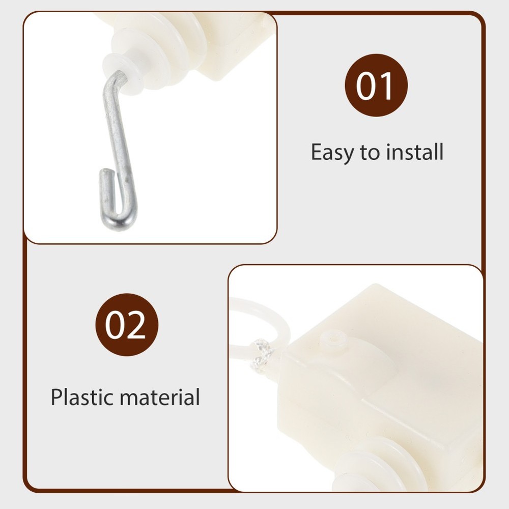 8pcs Rotating Toy Mechanism Pull String Motor Replacement Set for Plush & Puppy