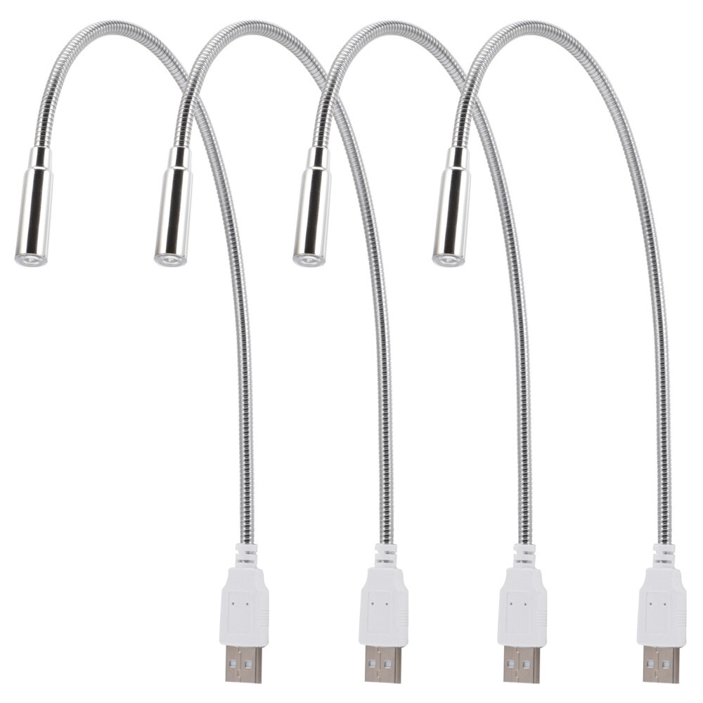 4pcs USB keyboard lamp Flexible Led Work Light Computer Light Accessories