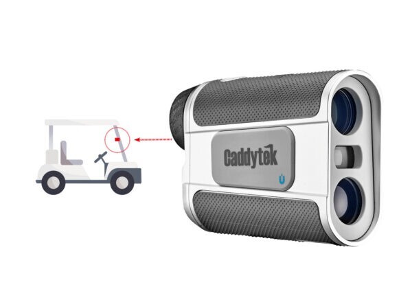 Caddytek CaddyView V3 Golf Laser Rangefinder Black