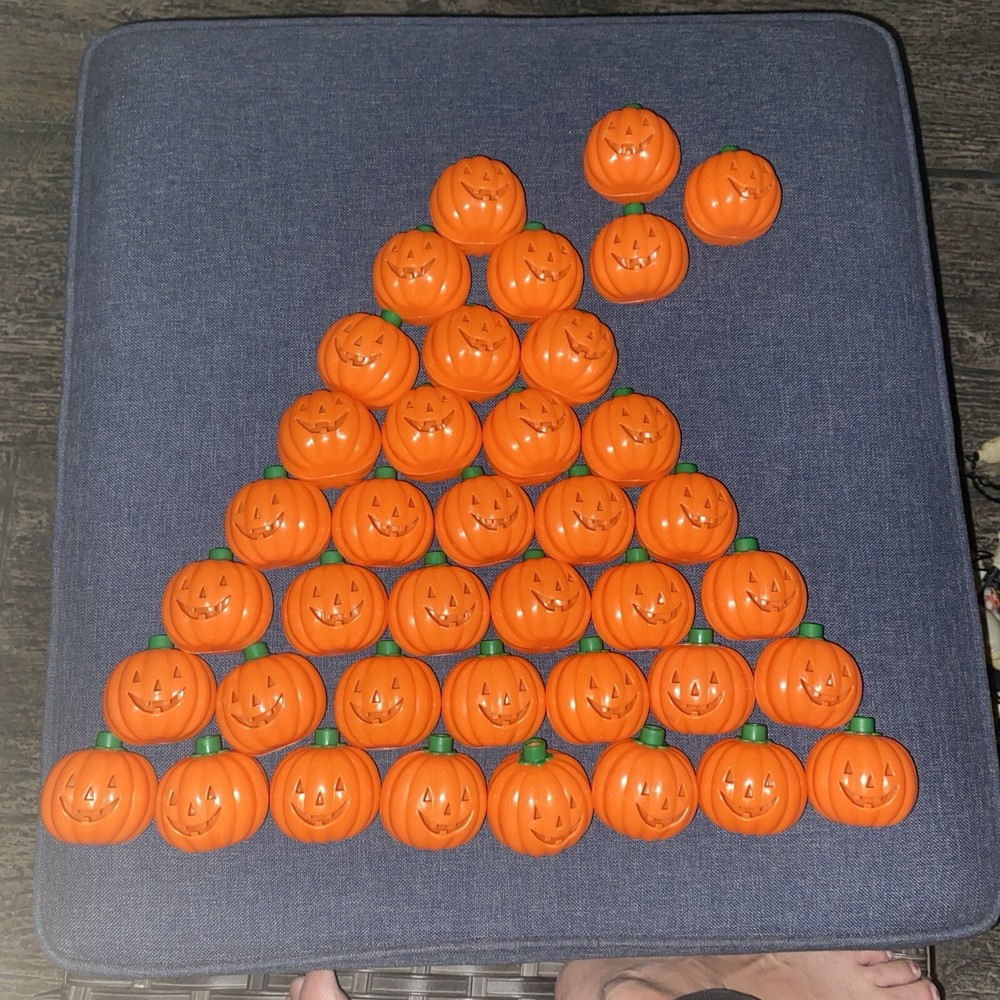 Vintage Halloween Lights Covers Pumpkins Ghosts
