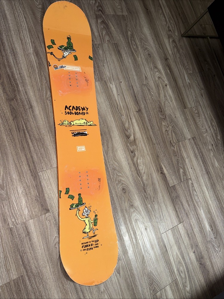 Academy Propacamba Snowboard 155cm - Rare Tarbell Graphics -
