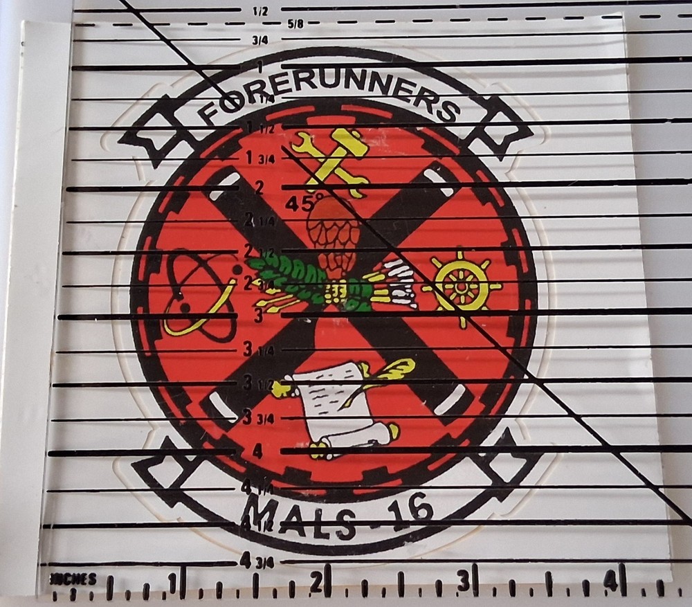 Marine Aviation Logistics Squadron MALS-16 USMC Decal