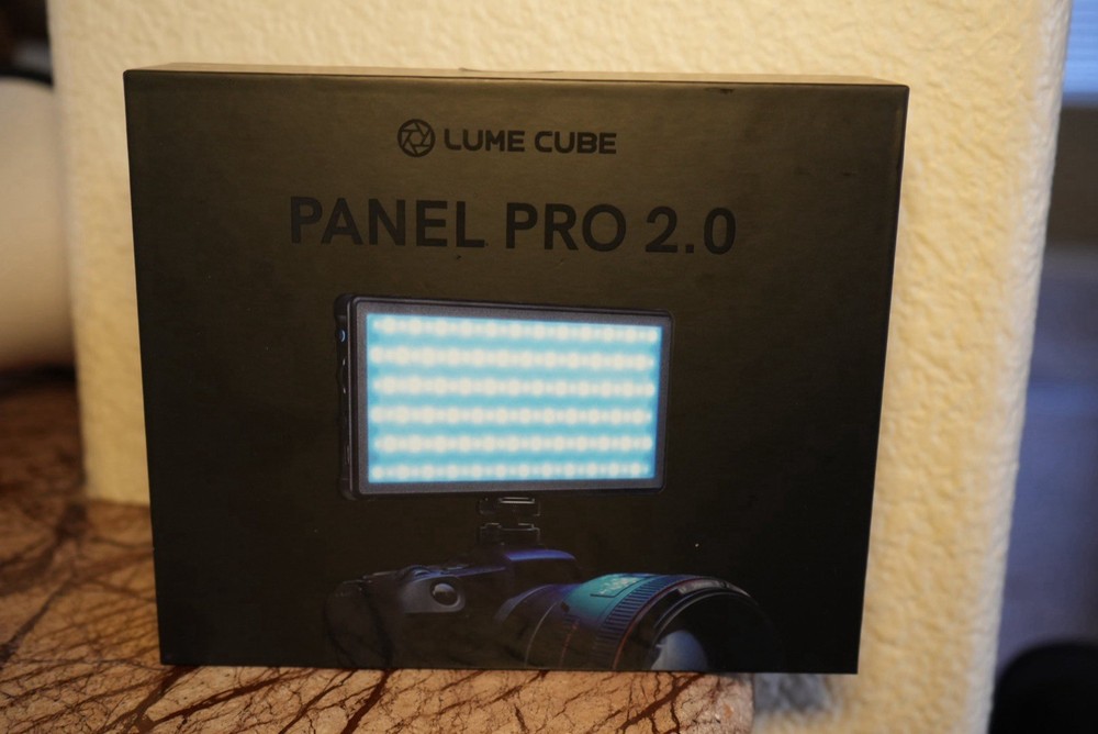 LUME CUBE Panel Pro 2.0 RGB Camera Light - NEW