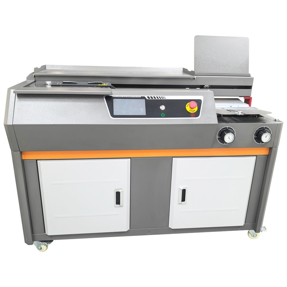 A4 Automatic Perfect Binding Machine 220V 1.9KW Side Glue Installation Machine F