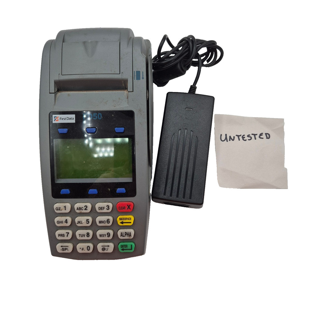 First Data FD50 Credit Card Termina Untested