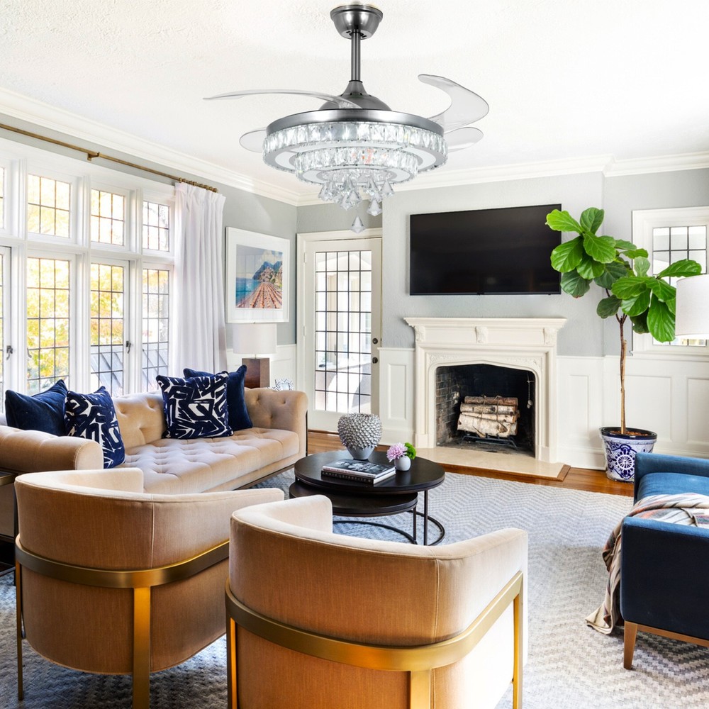 42'' Ceiling Fan with LED Lights