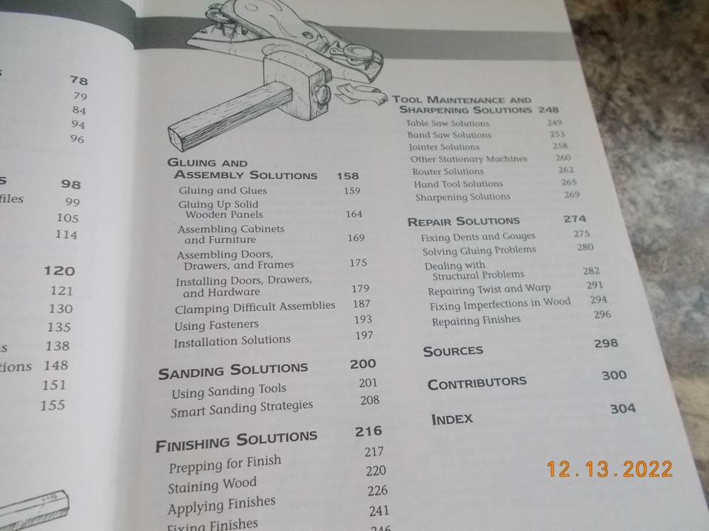 The Woodworker's Problem Solver, Rodale Press Hardcover, 1998