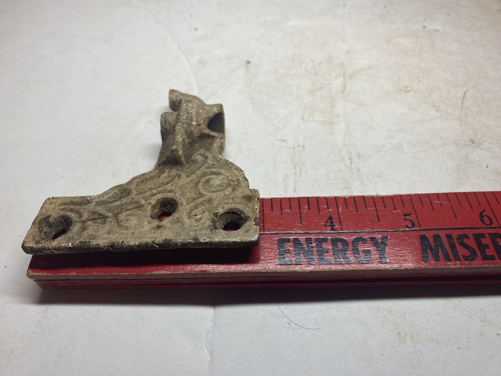 Antique Cast Iron Victorian Lift Off Shutter Hinge Part
