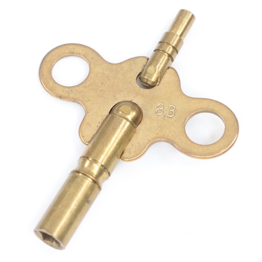 Clock Key Double Ended or Double Sided 3.75mm - LW132