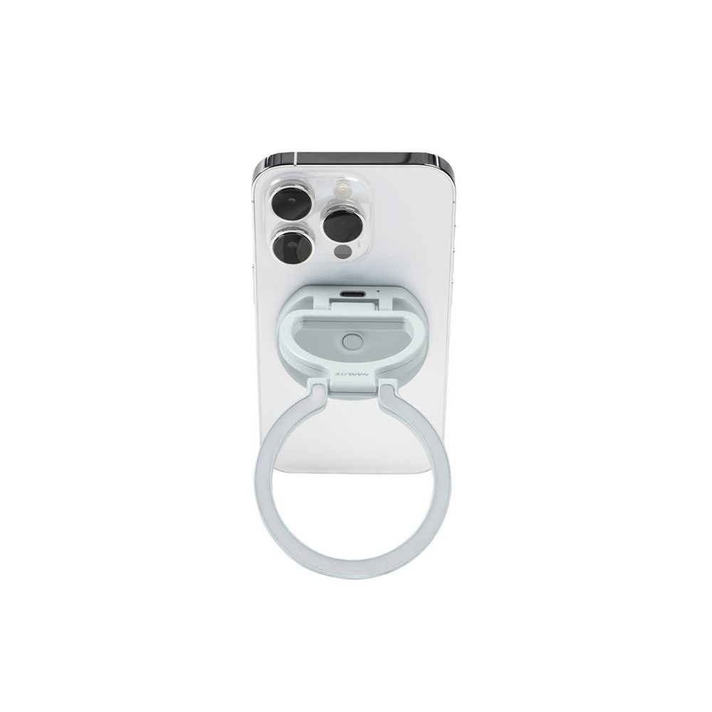 Nanlite Lumo Phone Ring Light (MagSafe Compatible) (Mint Blue)