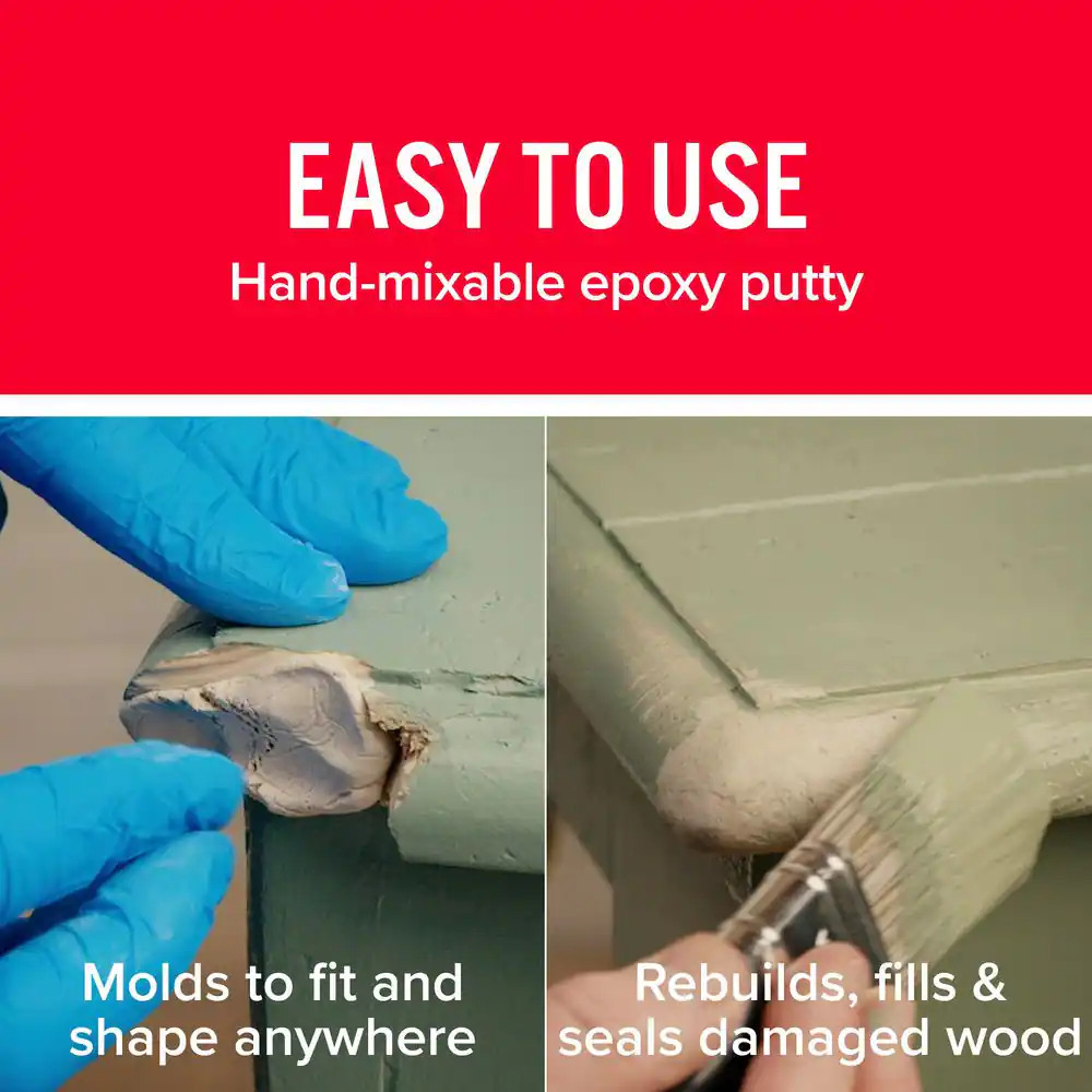 2 oz. Kwikwood Epoxy Putty Stick
