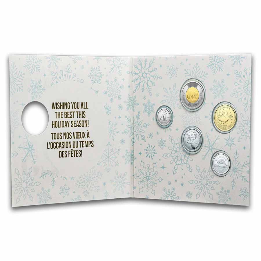 2025 Canada 5-Coin Mint Holiday Gift Set