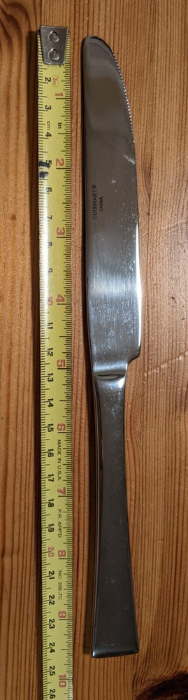 Cuisinart Julienne Flatware Spoon Knife Stainless Steel Glossy Replacement