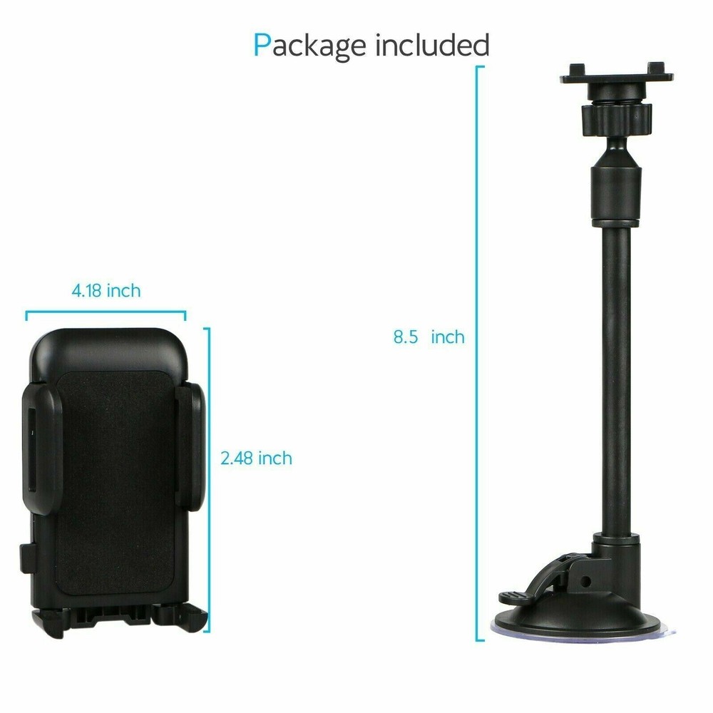 Car Windshield Dashboard Suction Cup Mount Holder Stand for Cell Phone Universal