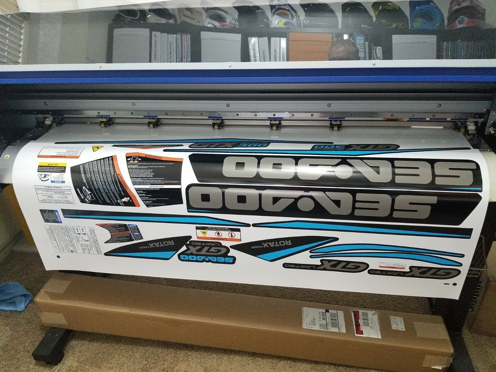 SEADOO GTX 260 LIMITED 2017 Graphics / Decal / Sticker Kit