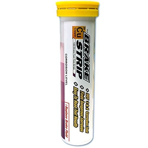 Brake Fluid Test Strips - 100 Count, Copper & White, Quick & Easy Brake Fluid Te
