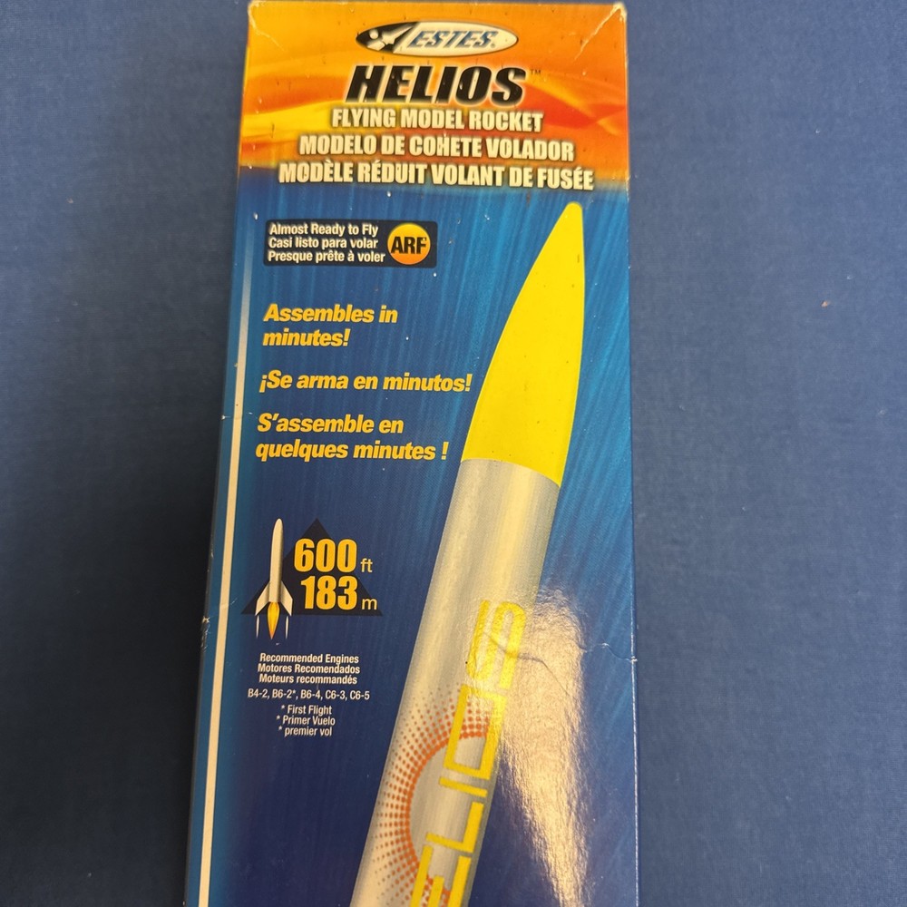 Estes Helios #2887 Flying Model Rocket Kit