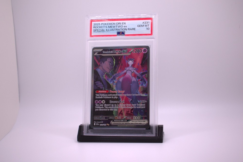 PSA Graded Card Display