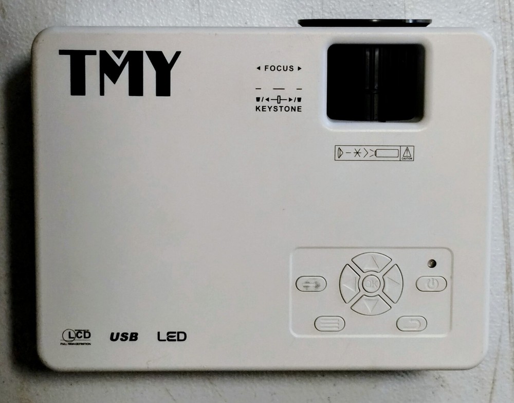 TMY Model V78 Mini Projector With Remote And Accessories