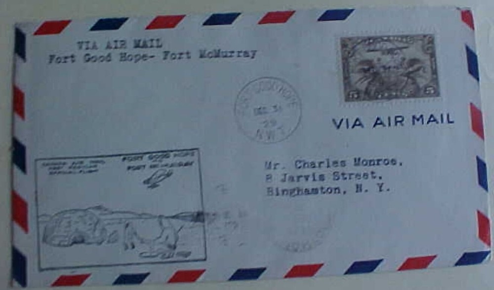 CANADA  NWT FORT  GOOD HOPE DE 31,29 B/S EDMONTON