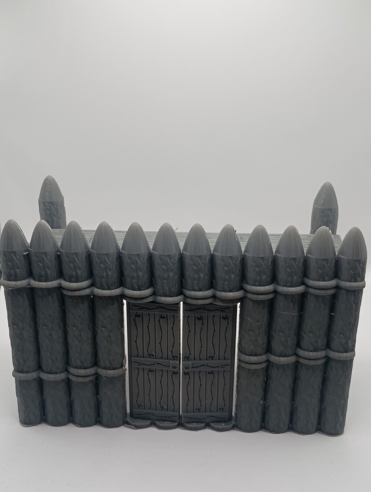 3D Printed Modular Fort Expansion Gate Section (28mm-32mm Scale)