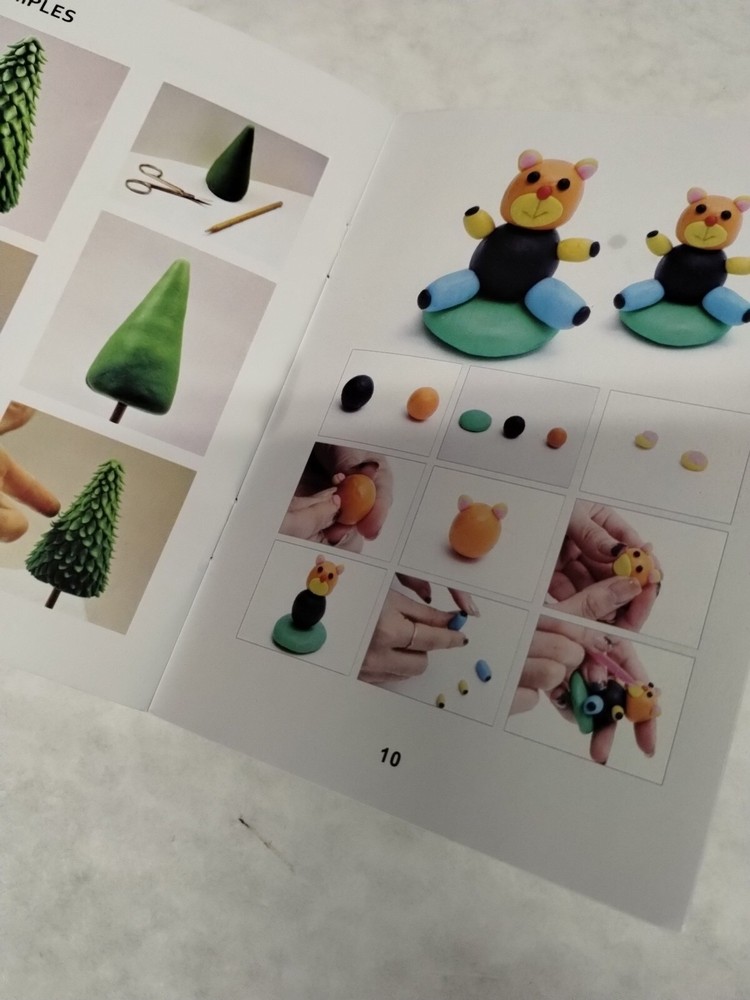 Polymer Clay Tools Lot with Clay