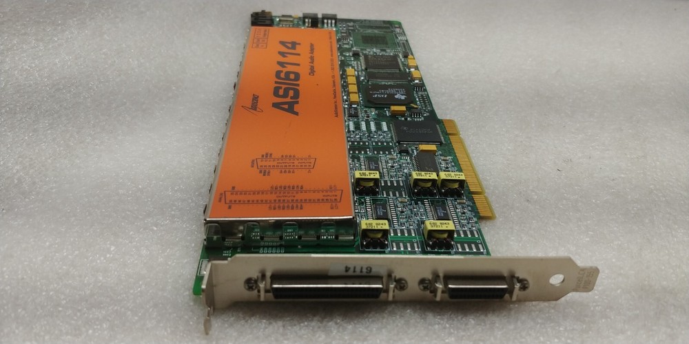 AudioScience ASI6114 AES Digital Balanced Analog Multichannel Audio Broadcast