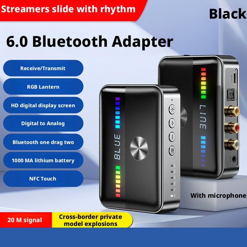 Bluetooth 6.0 Adapter A3X8 E4D6 V2S3 F2N5 X9V9 C5I5