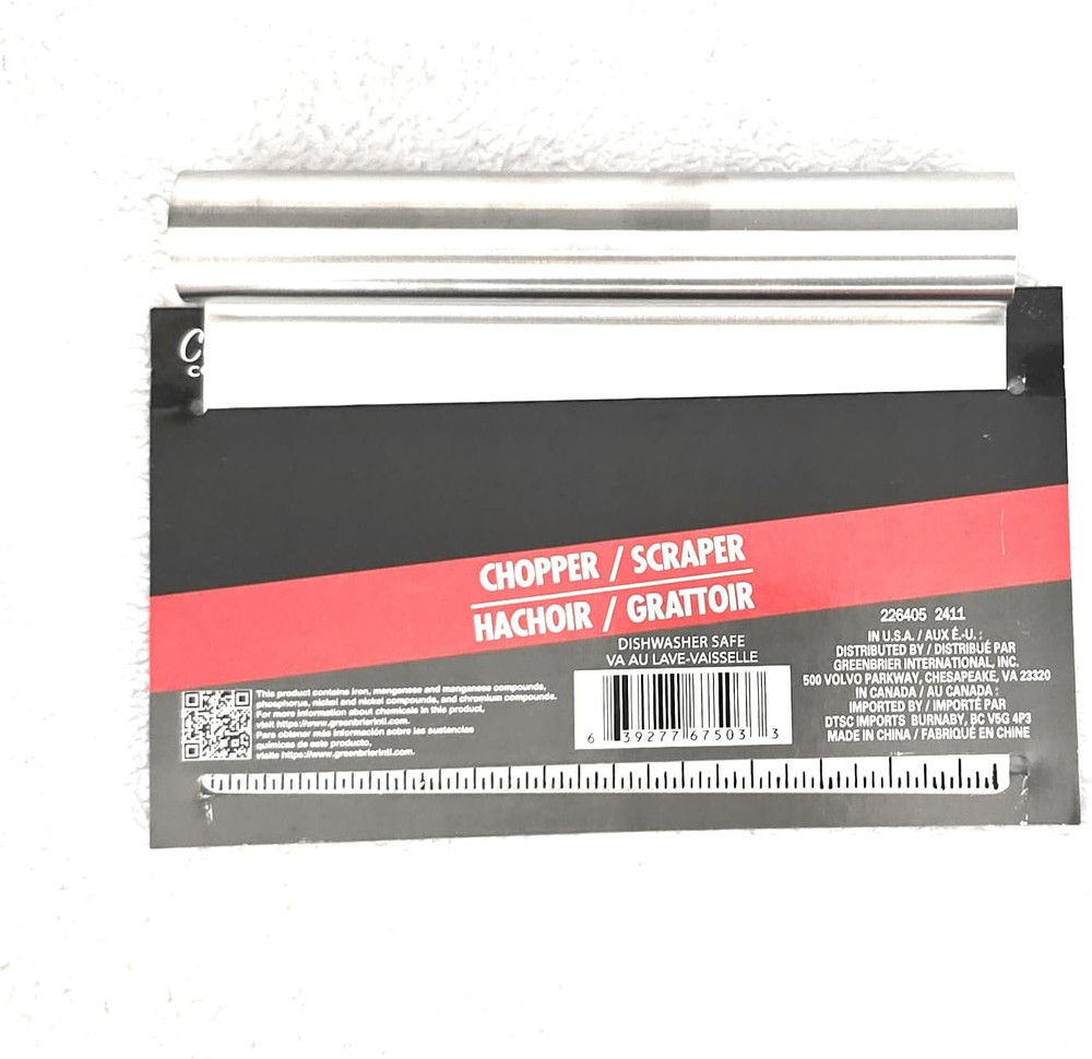 Cooking Concepts Stainless-Steel Chopper/Scraper