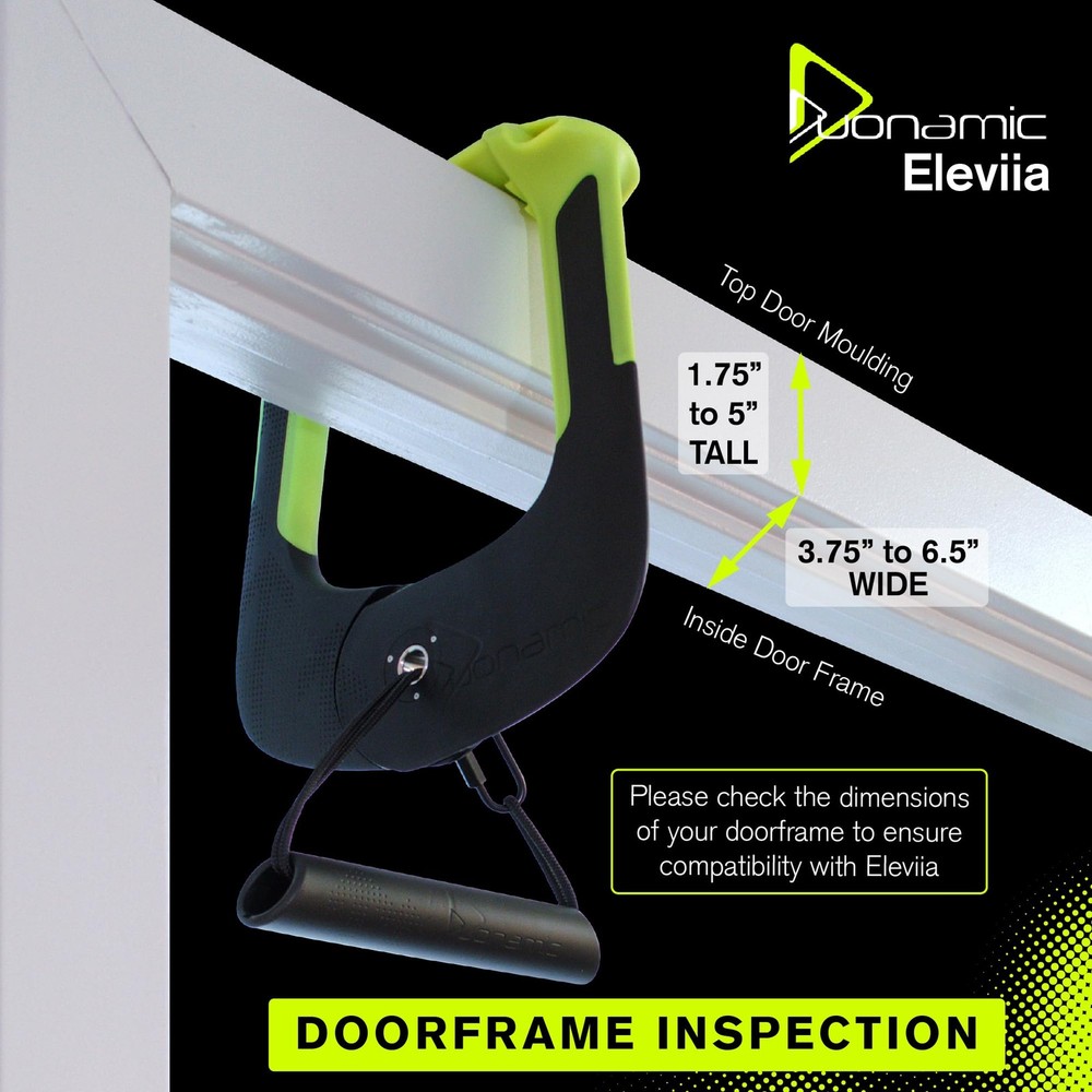 Duonamic Eleviia: World’s Best Portable Pullup Bar | Doorway Pull Up Eleviia