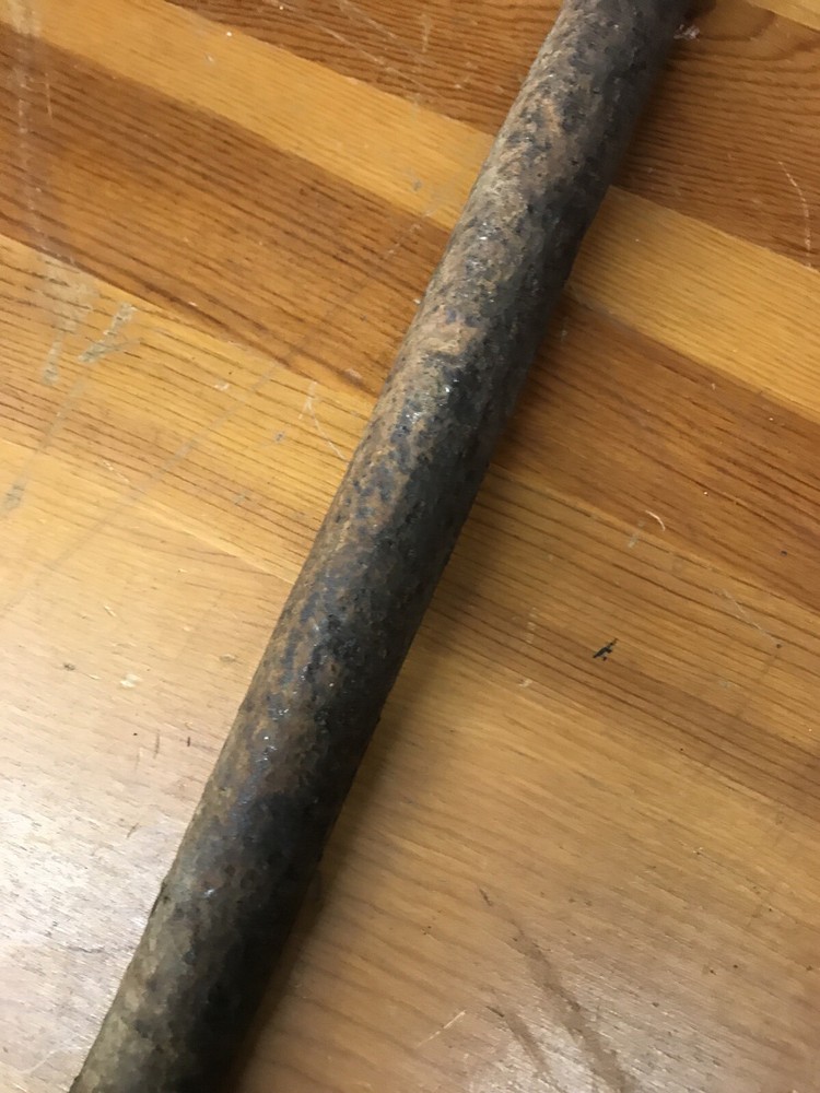 Antique Primitive Cast Iron Pump Handle Hand Forged Jack Hydrant Repurpose