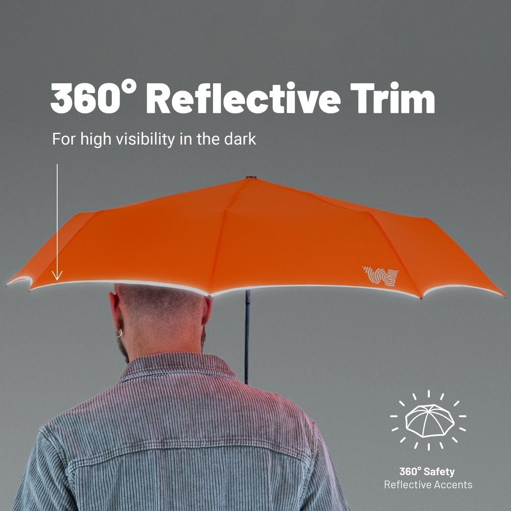 Premium Small Compact Mini Umbrella for Travel - Windproof, Compact, Easy Aut...