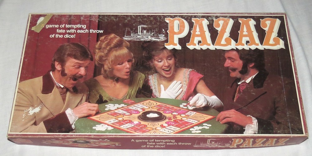 Pazaz Board Game - Lowe Milton Bradley MB - 1978 - Complete