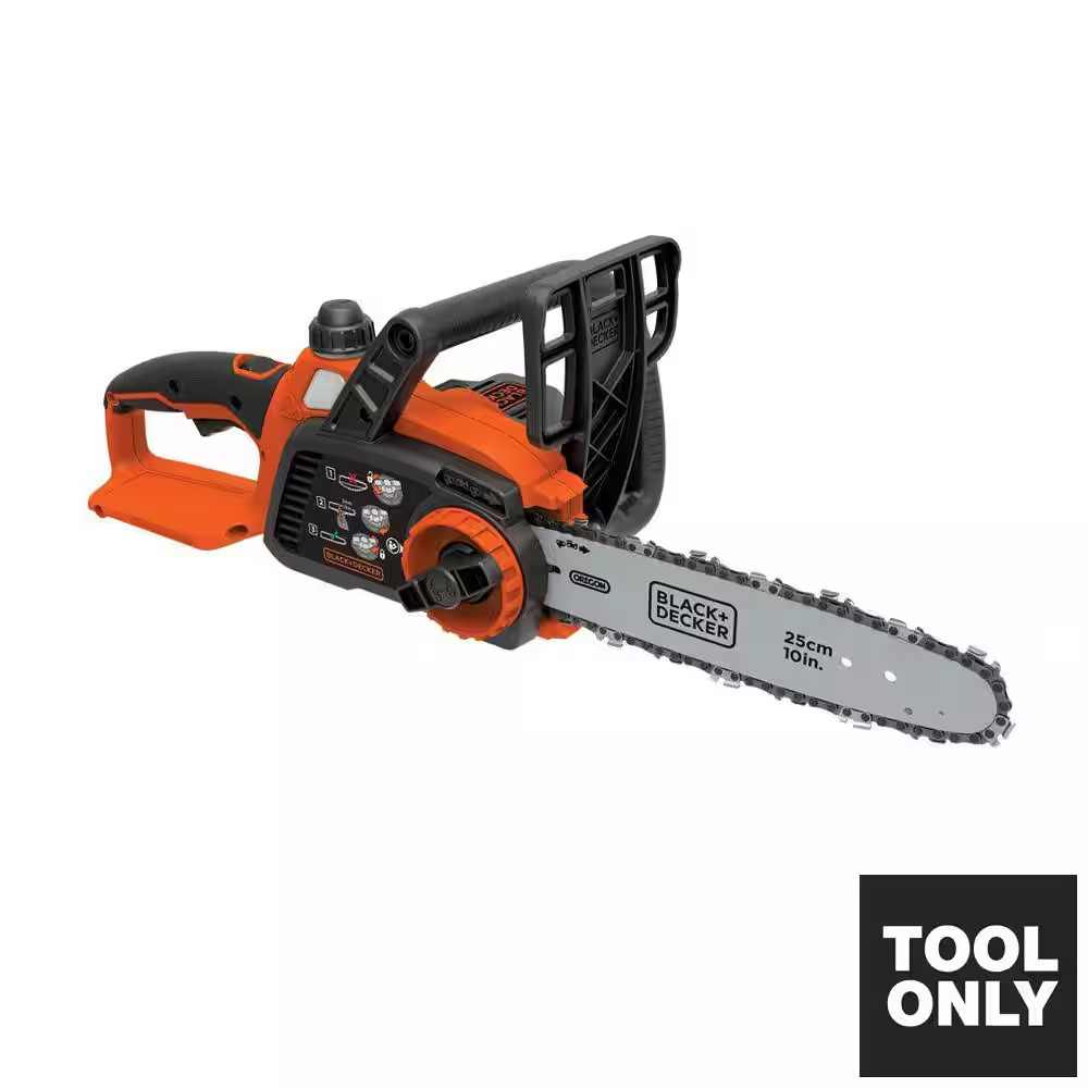 20V MAX 10In. Battery Powered Chainsaw, Tool Only
